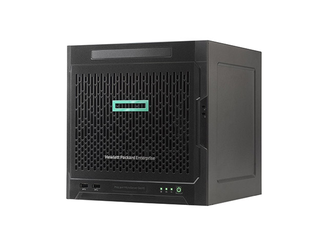 Сервер HPE ProLiant MicroServer Gen10 X3421 NHP UMTower/Opteron4C 2.1GHz(2MB)/1x8GbU1D_2400/Marvell88SE9230(SATA/ZM/RAID 0/1/10)/noHDD(4)LFF/2xPCI3.0/noDVD/Clear